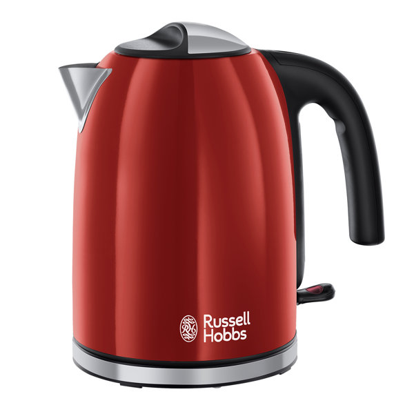 Russell Hobbs Electric Kettle 1.7L Coloured Stainless Steel & Reviews